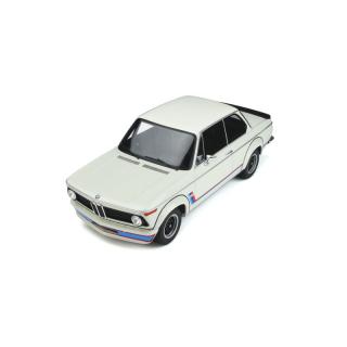 BMW 2002 TURBO CHAMONIX WHITE 1974 OttO mobile 1:12 Resinemodell (Türen, Motorhaube... nicht zu öffnen!)